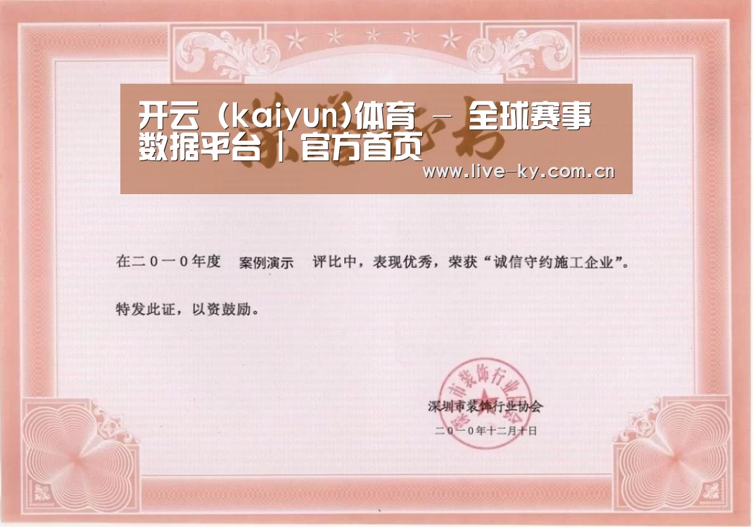 荣誉证书二